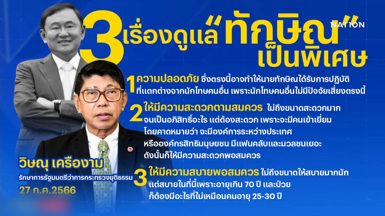 "วิษณุ" ชี้ "ทักษิณ" ยื่นขออภัยโทษได้ทันทีหลังค...