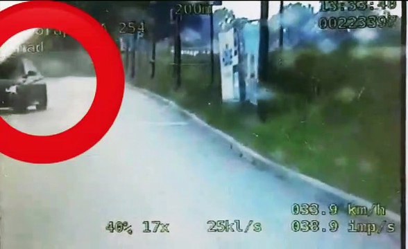 Policja z Krapkowic zatrzymała kobietę jadącą pod prąd