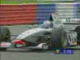McLaren F1 car vs. 2 Mercedes road cars...funny