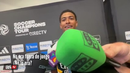 Bellingham’s reaction to reporter’s comments