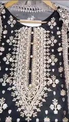 Emb Shirt Handmade fancy work* ,  * , *Trouser Emb Patch* , *Organza Embrioded Dupataa Fancy*