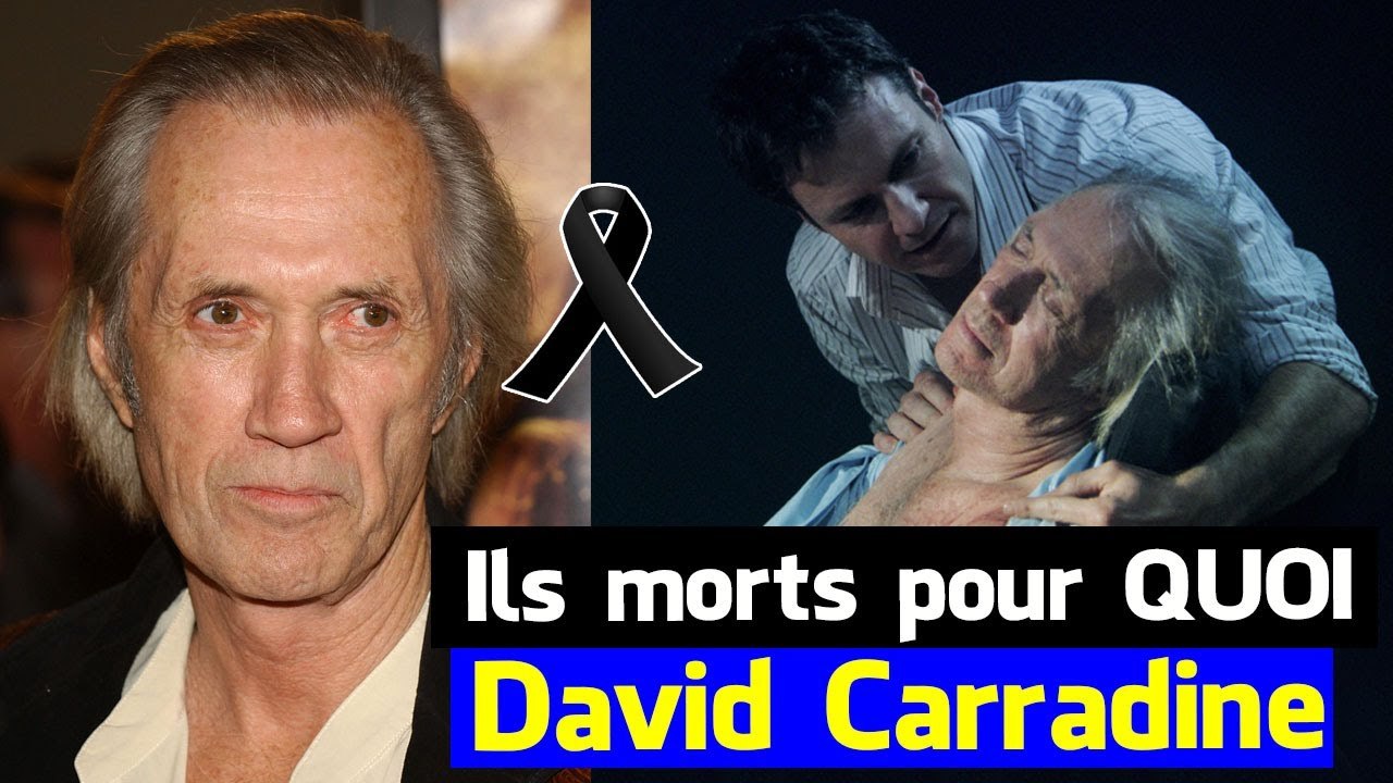 Le jour où David Carradine est mort - vous vous souvenez de l'acteur principal de Kill Bill ?