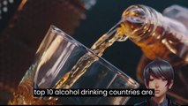 Top Ten Alcohol Consuming Countries in the world #alcoholconsumption #worldfacts #top10 #world