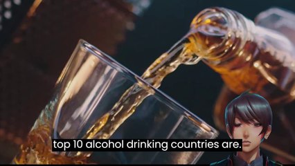Top Ten Alcohol Consuming Countries in the world #alcoholconsumption #worldfacts #top10 #world