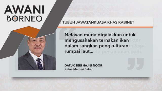 Kerajaan Sabah tubuh Jawatankuasa Khas Kabinet