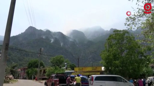 Antalya Kemer’deki orman yangını 4. gününde devam ediyor
