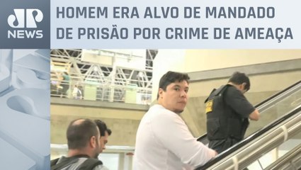 Allan Frutuozo, suspeito de invadir a PF em Brasília, é preso no Galeão tentando ir para Argentina