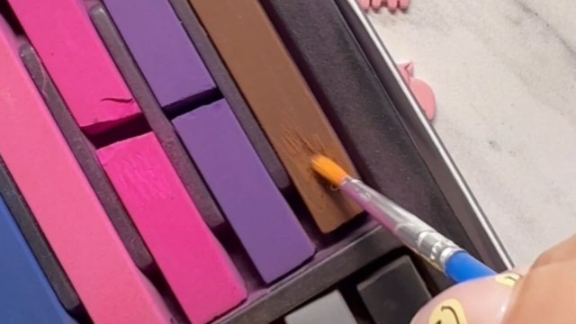 Clay artist makes incredibly cute Pig Stud Earrings with clay *Clay Jewelry*