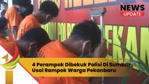 4 Perampok Asal Sumsel Dibekuk Di Sumbar Usai Rampok Warga Pekanbaru Rp 51 Juta