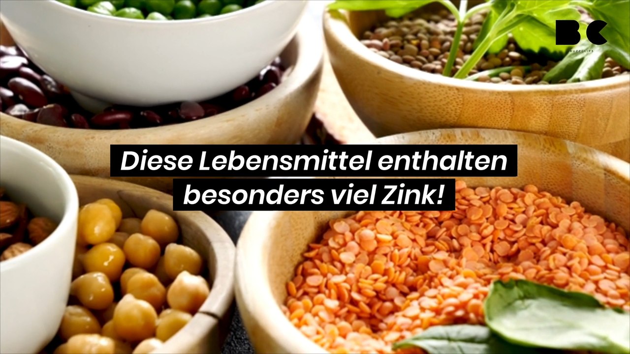 Diese Lebensmittel enthalten besonders viel Zink!