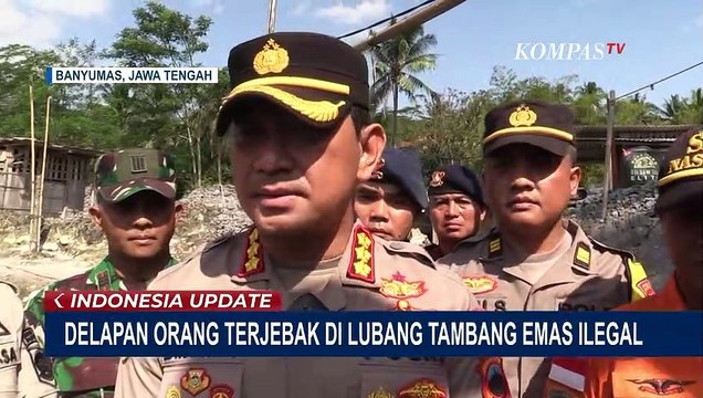 Tim SAR Gabungan Masih Berupaya Evakuasi 8 Petambang Emas Ilegal di Banyumas!