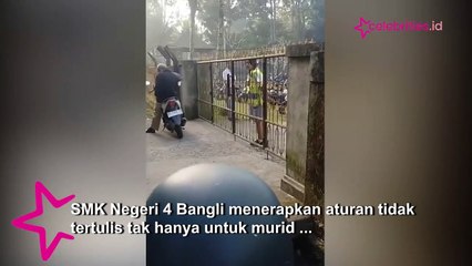 Viral Guru Terlambat ke Sekolah, Siswa Tutup Gerbang dan Buat Laporan