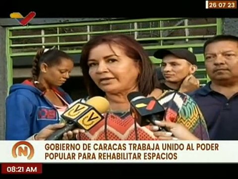 Gob. de Caracas beneficia a más de 400 familias con impermeabilización en el urbanismo Santa Rosa I de la Pqa. El Recreo