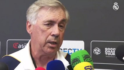 Ancelotti «La plantilla está muy bien, estamos completos»