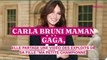 Carla Bruni maman gaga, elle partage une vidéo des exploits de sa fille 