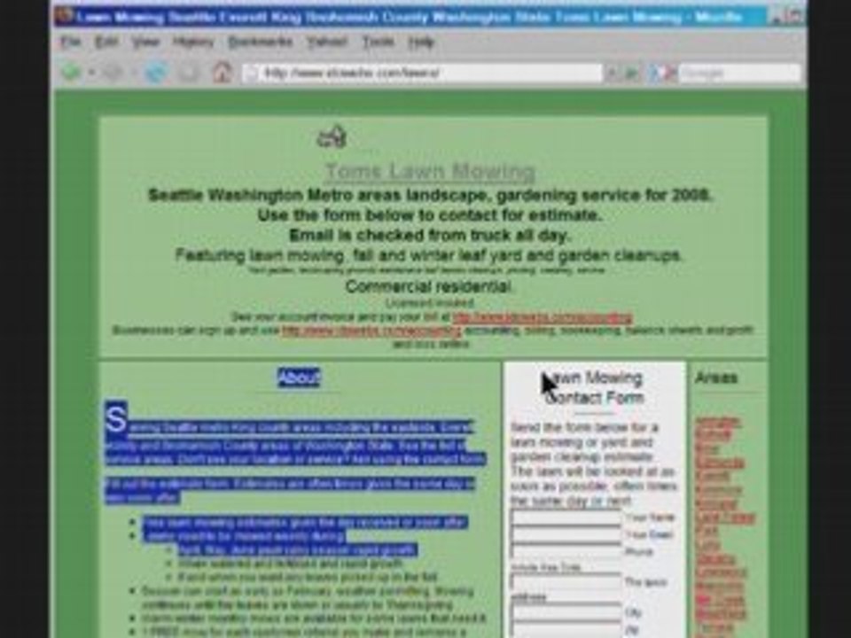 Lawn Mowing Everett Washington