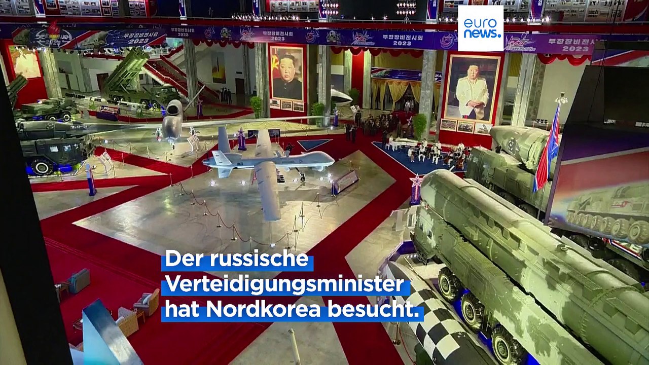Isoliertes Nordkorea? Russischer Verteidigungsminister trifft Kim Jong Un in Pjöngjang
