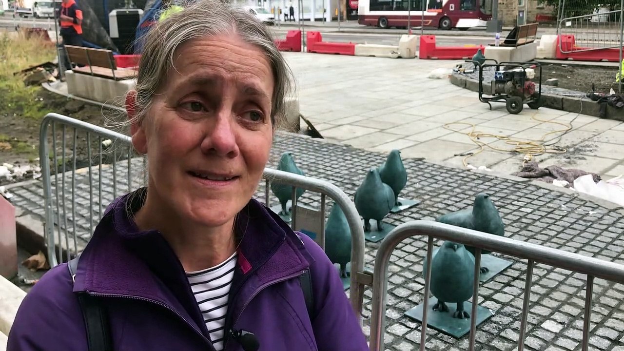 Leith Walk pigeons return after 17 years
