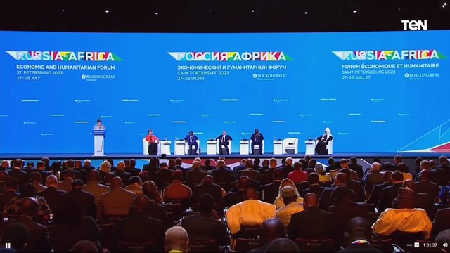 كلمة رئيسة بنك تنمية بريكس خلال فعاليات القمة الإفريقية الروسية