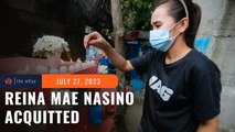 Manila court acquits Reina Mae Nasino, others of criminal charges