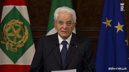 Mattarella: sul cambiamento climatico "siamo in ritardo"