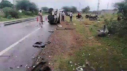 पीएम मोदी की सभा से लौटते समय तीन की मौत, कई घायल