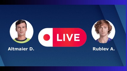 Altmaier vs Rublev en live streaming : ATP 500 Hamburg