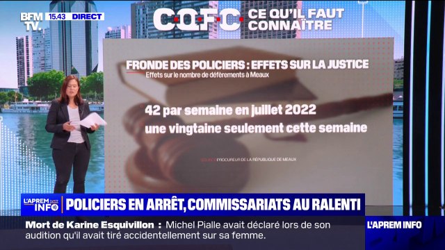 Moins de gardes à vue, moins de déferrements… les premiers effets de la fronde des policiers sur les tribunaux