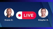 Evans vs Koepfer en live streaming : ATP 250 Atlanta