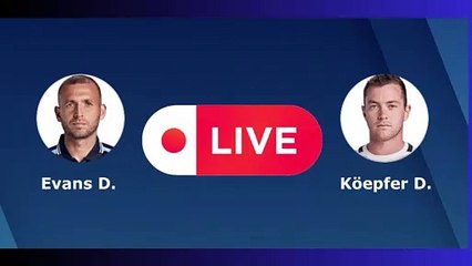Evans vs Koepfer en live streaming : ATP 250 Atlanta