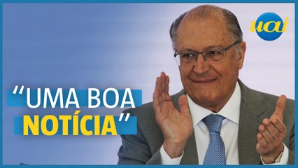 Alckmin comemora projeção de crescimento do PIB do Brasil