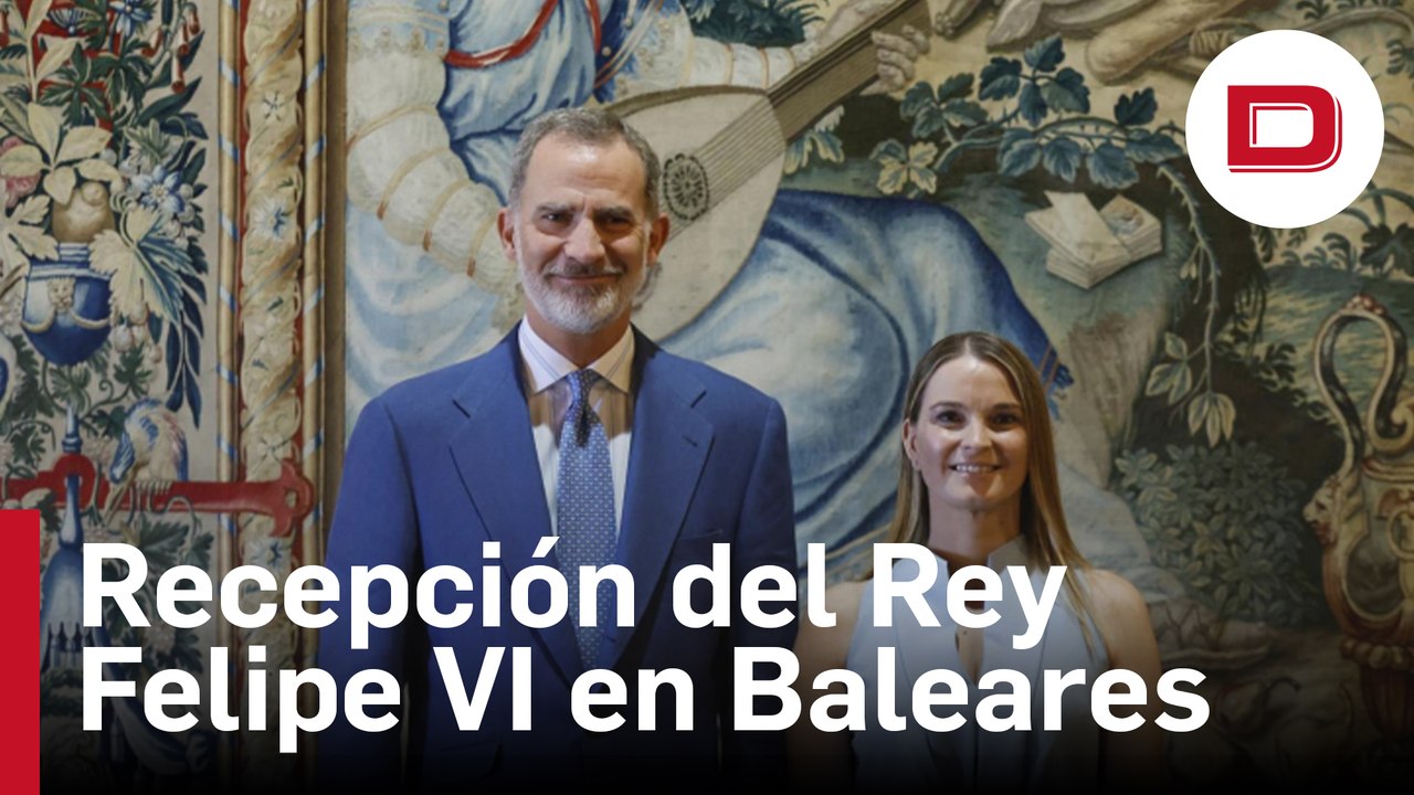 Felipe VI recibe a las autoridades de Baleares en el Palacio Real de La Almudaina