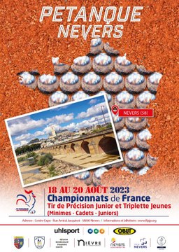 CHAMPIONNAT DE FRANCE INDIVIDUEL FEMININ & DOUBLETTE MASCULIN - QUIMPER 2023