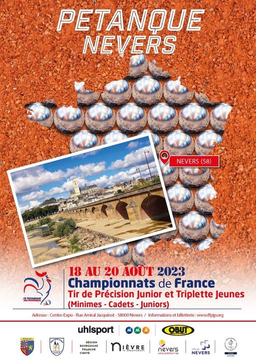 CHAMPIONNAT DE FRANCE INDIVIDUEL FEMININ & DOUBLETTE MASCULIN - QUIMPER 2023