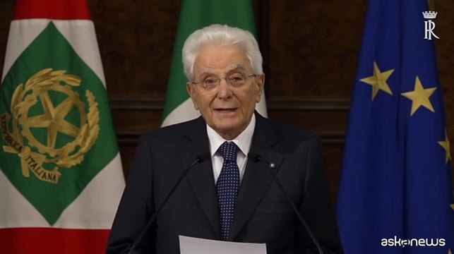 Mattarella: sul Pnrr tutti alla stanga, decisivo per l'Italia