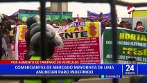 Paro indefinido de comerciantes de Santa Anita: mercados de Lima quedarían desabastecidos