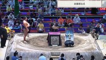 Hoshoryu Yusho Award ceremony - Nagoya 2023, Day 15 (ABEMA)