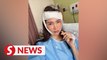 Malaysian celebrity Amber Chia's surgery successful after injuring head
