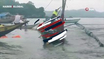 Filipinler'de tekne alabora oldu! Çok sayıda ölü var