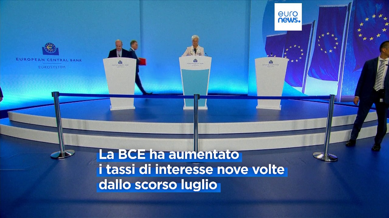 La Bce alza ancora i tassi d'interesse (sulla scia della Fed)