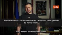 Zelensky: Italia riconosce l'Holodomor come genocidio del popolo ucraino