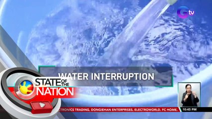 Ilang sineserbisyuhan ng Maynilad sa NCR at Cavite, nawalan ng tubig | SONA