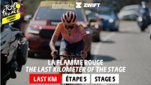 Last Km - Stage 5 - Tour de France Femmes avec Zwift 2023