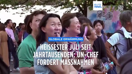 Juli bricht alle Rekorde: Weltweit heißester Monat seit Aufzeichnungsbeginn