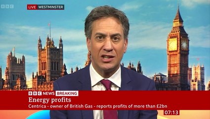 Government’s windfall tax on energy firms is full of ‘Swiss cheese’ holes, Ed Miliband says