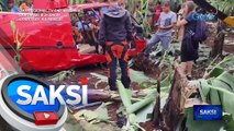 4 sugatan sa pagbagsak ng helicopter sa sagingan | Saksi