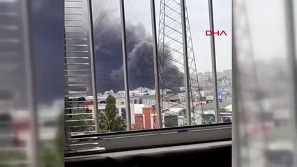 INCENDIE SUR UN SITE INDUSTRIEL DE BEYLIKDUZU-1