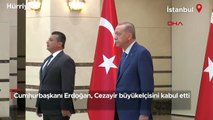 Cumhurbaşkanı Erdoğan, Cezayir ve büyükelçisini kabul etti