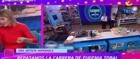 La emoción de Eugenia Tobal en Socios del Espectáculo