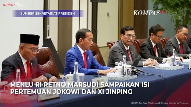 Ini Hasil Pertemuan Presiden Jokowi dan Xi Jinping di China